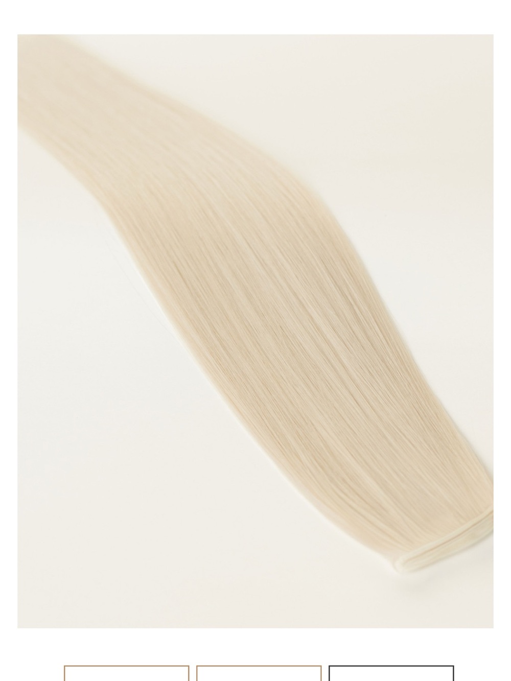 JZ styles Platinum Blonde Alexa J weft- Seamless Blend